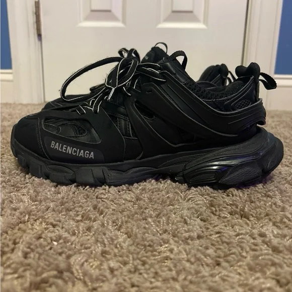 Balenciaga | Shoes | Balenciaga Tracks Size 8 Black | Poshmark